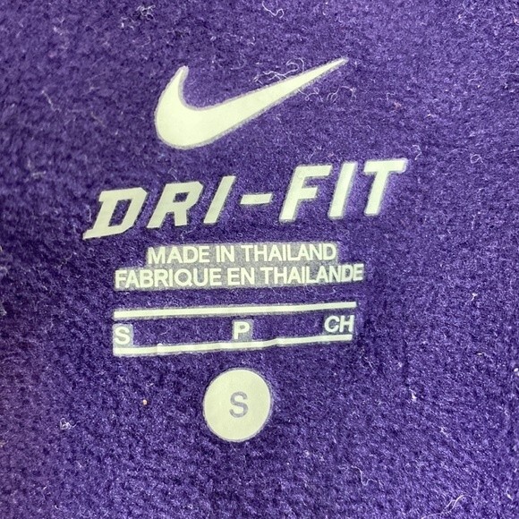 Nike Livestrong Purple Zip Up Athletic Sport Long Sleeve Jacket S - Picture 5 of 5
